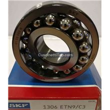 Cuscinetto 1306 ETN9/C3 SKF 30x72x19 Weight 0,382