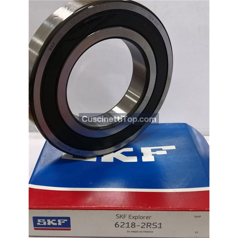 Cuscinetto 6218-2RS1 SKF 90x160x30 Weight 2,2445 Cuscinetto 6218-2RS1 SKF 90x160x30 Weight 2,2445
