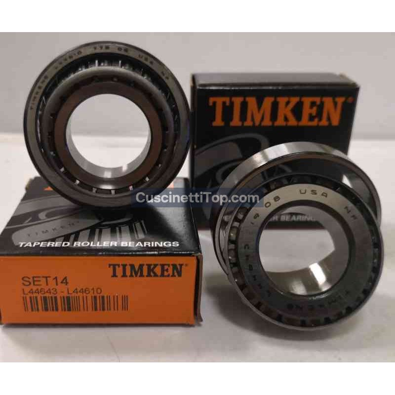 Cuscinetto L44643/44610 TIMKEN 25,4x50,292x14,224