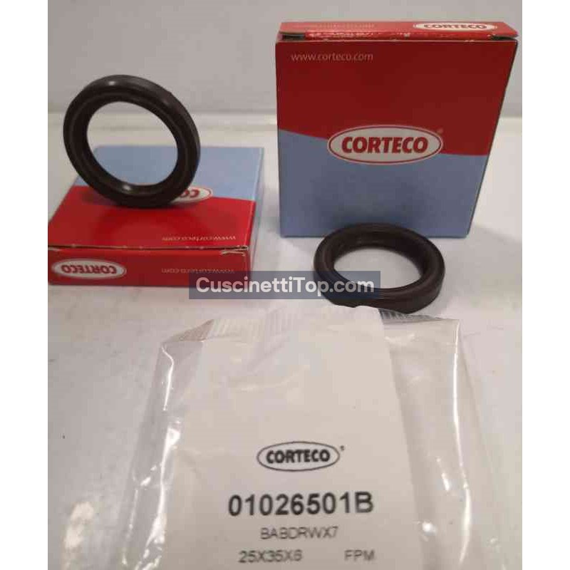 Anello di Tenuta (Paraolio) CORTECO 25x35x6 BABDRWX7 FPM Anello di Tenuta (Paraolio) CORTECO 25x35x6 BABDRWX7 FPM