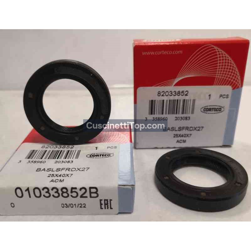 Anello di Tenuta (Paraolio) CORTECO 25x40x7 BASLSFRDX27 ACM Anello di Tenuta (Paraolio) CORTECO 25x40x7 BASLSFRDX27 ACM