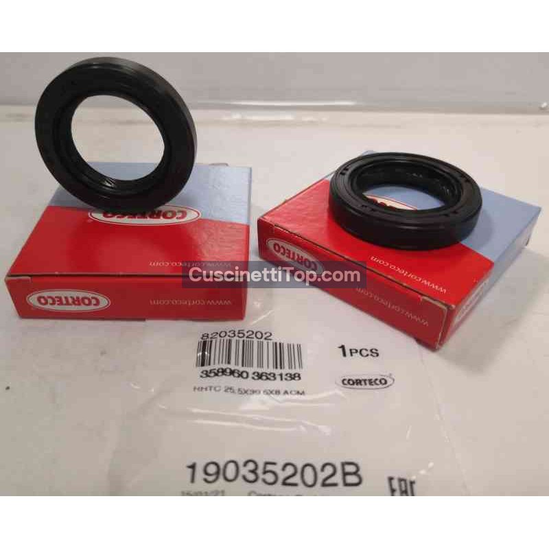 Anello di Tenuta 19035202B CORTECO 25,5x39,5x8 RHTC ACM Anello di Tenuta 19035202B CORTECO 25,5x39,5x8 RHTC ACM
