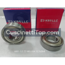 Cuscinetto 6001-1/2 ZZ KBS/USA 12,7x28x8