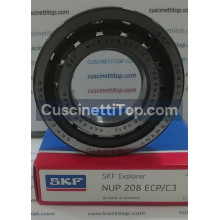 Cuscinetto NUP 208 ECP/C3 SKF 40x80x18 Weight 0,3886