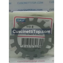 Lamierino di Sicurezza MB 8 SKF 40x62x1,25 Weight 0,0107