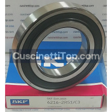 Cuscinetto 6216-2RS1/C3 SKF 80x140x26