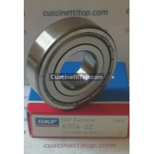 Cuscinetto Rigido a Sfere 6204-2Z SKF 20x47x14