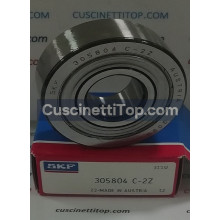 Cuscinetto 305804 C-2Z SKF 20x52x20,6