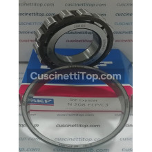 Cuscinetto N 208 ECP/C3 SKF 40x80x18