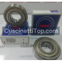 Cuscinetto 6203-ZZ-C3 NSK 17x40x12