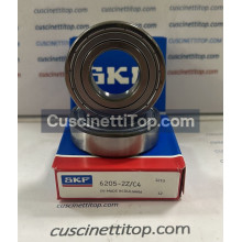 Cuscinetto 6205-2Z/C4 SKF 25x52x15
