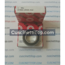 4 Cuscinetti CQ(c) 6000 2RS EMQ – Premium ABEC-3 – 10x26x8 Mm – Con Grasso XHP222, Tenute In Gomma