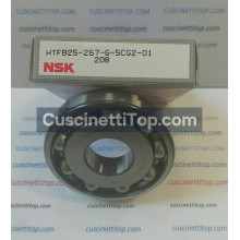 Cuscinetto HTF B25-267-G-5CG2-01 NSK (25x69x15,50) Weight 0,278 htfb25267g5cg201,b25-267,90363-w0015,90363-25081,