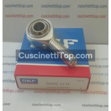 Terminale SAKAC 12 M SKF 12x33x72 Peso 0,085 SAKAC12M,TSM12,GAKR12PB,POS12,JAM12,GAS12,