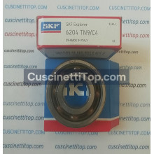 Cuscinetto 6204 TN9/C4 SKF 20x47x14 Peso 0,098 6204tn9c4,6204tvhc4,6204fgc4,6204c4tn9,6204c4fg,6204tn9/c4,