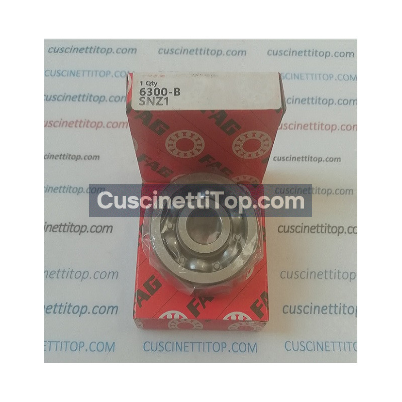 Cuscinetto 6300-B-SNZ1 FAG 10x35x11  Weight 0,055