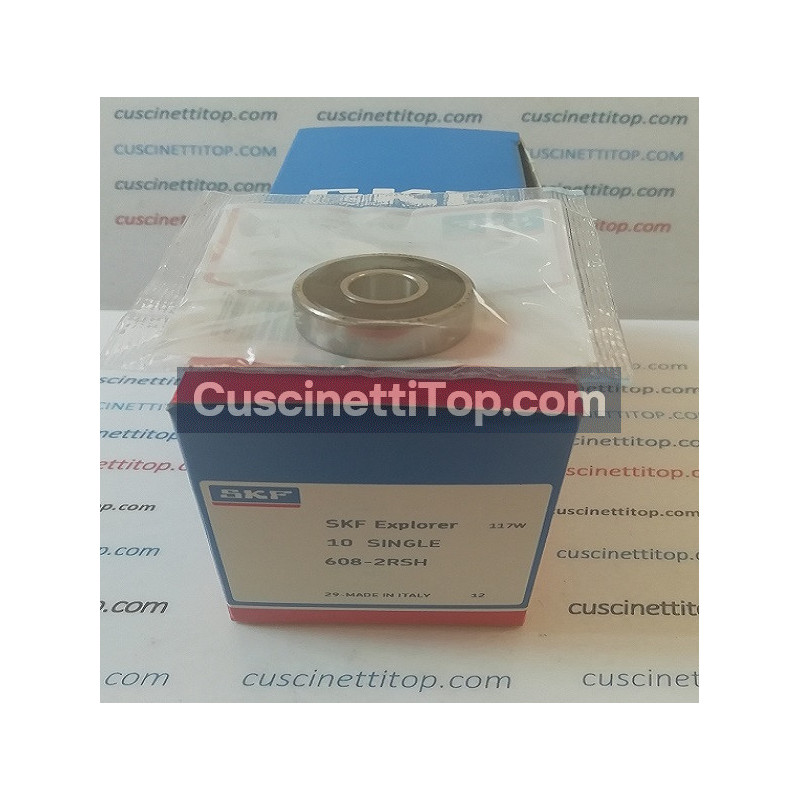 Cuscinetto 608-2RSH SKF 8x22x7 Weight 0,0116 6082RS,608-2RSH,608-2RS,608-C-2HRS,6082RSH,608DDU,608LLU,