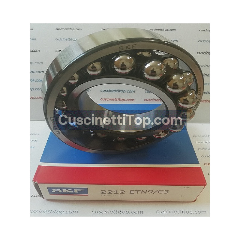 Cuscinetto 2212 ETN9/C3 SKF 60x110x28 Weight 1,044 2212ETN9C3