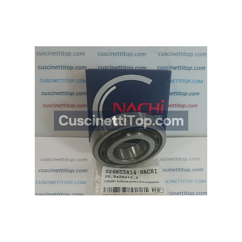 CUSCINETTO 026BX5814 NACHI 26,8X58X16,2