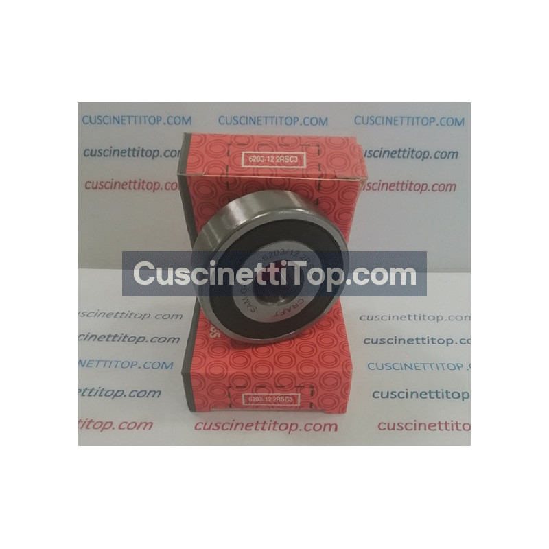 CUSCINETTO  6203/12-2RS C3  12X40X12 CRAFT