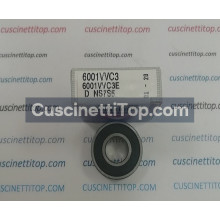 Cuscinetto 6001 VV C3 NSK 12x28x8 Weight 0,021 6001VV/C3,60012RUC3