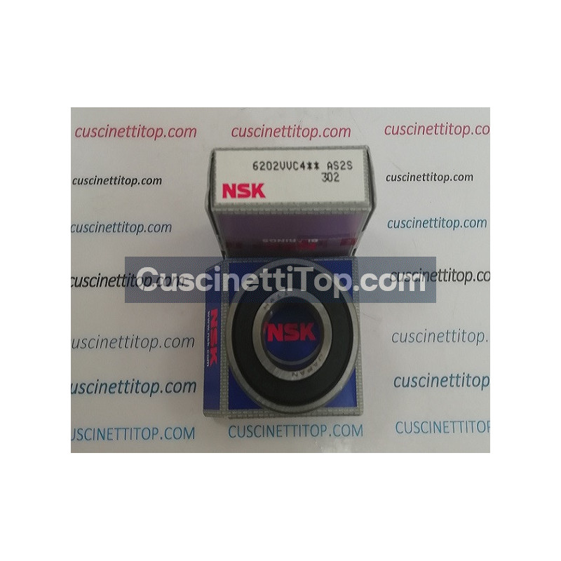 Cuscinetto 6202 VV C4 NSK (15x35x11) 6202VVC4 Cuscinetto 6202 VV C4 NSK (15x35x11) 6202VVC4