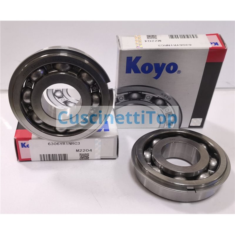 Cuscinetto 6306 Y R1 NR C3 KOYO (30x72x19) Weight 0,300 Cuscinetto 6306 Y R1 NR C3 KOYO (30x72x19) Weight 0,300