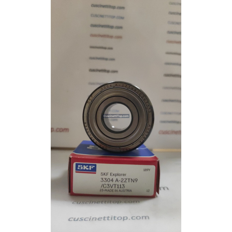 Cuscinetto 3304 A-2ZTN9/C3VT113 SKF 20x52x22,2 Weight 0,2218 3304A2ZTN9C3VT113