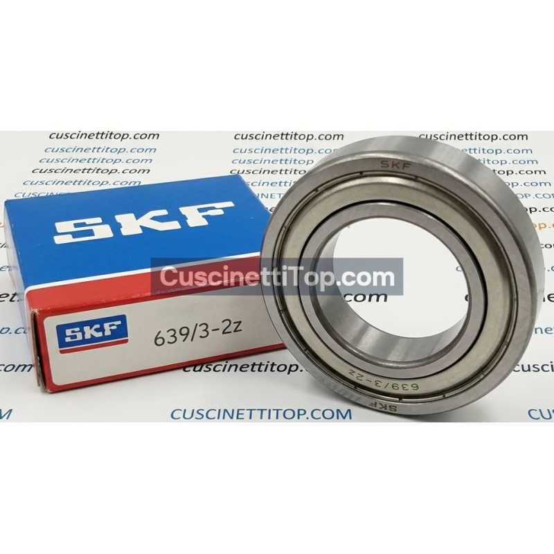 Cuscinetto 639/3-2Z SKF 3x8x4 Weight 0,0008 639/3-2Z