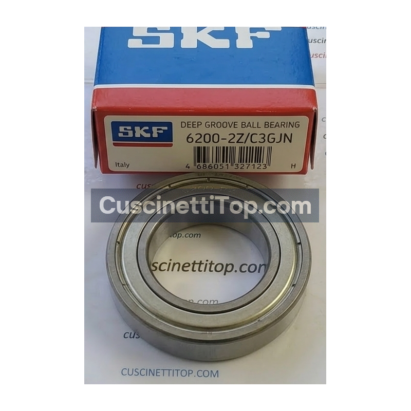 Cuscinetto 6200-2Z/C3GJN SKF 10x30x9 Weight 0,0327 62002ZC3GJN