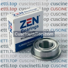Cuscinetto Flangiato INOX S-F-R 188 2RS 6,35x12,7x4,763 ZEN
