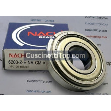 Cuscinetto 6203-Z-E-NR-CM NACHI 17x40x12
