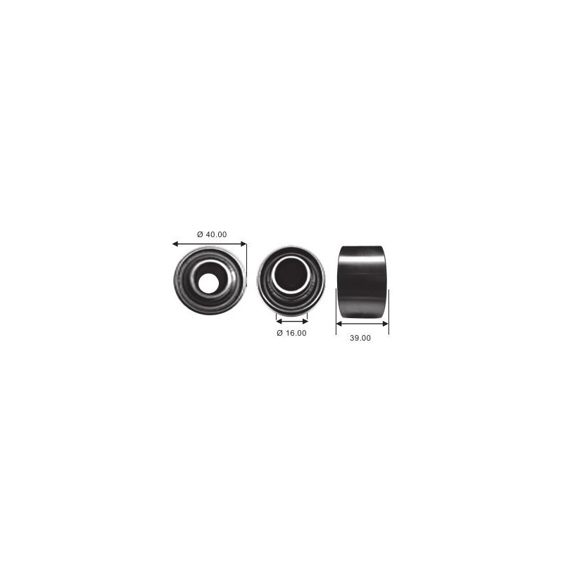 Cuscinetto DAC 164044 2RSL CS16 KOYO (16x40x39) 0,220 DAC1640442RSLCS16,35820094,AN212132,854003,81101640,5203KYY2