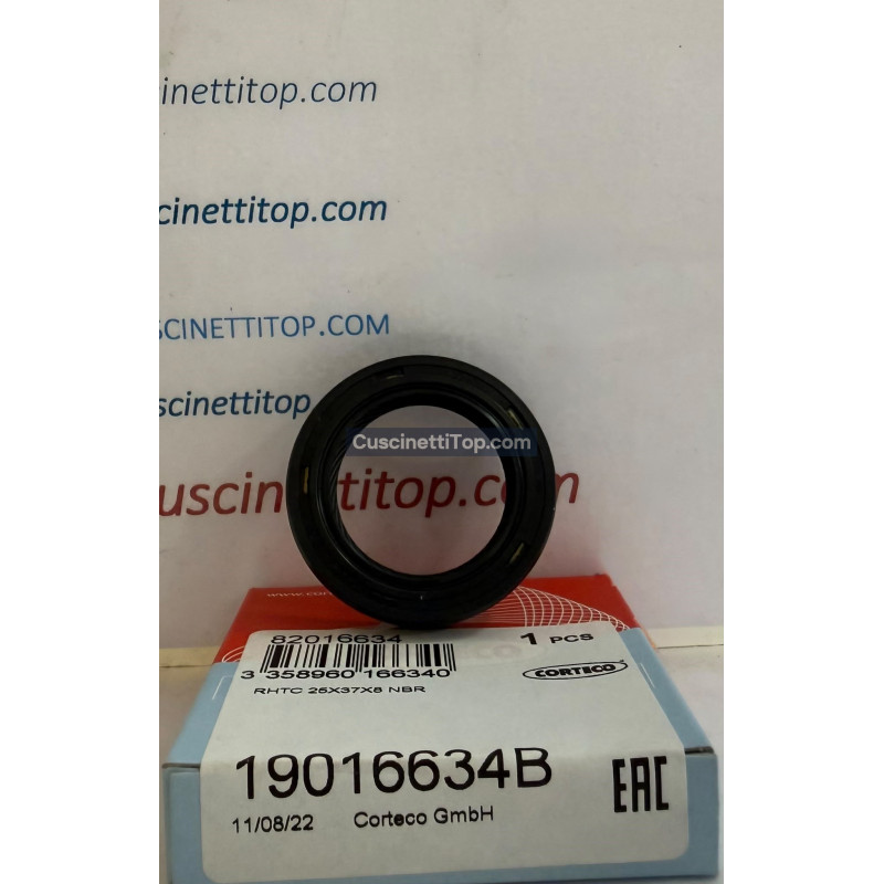 Anello di Tenuta 19016634B CORTECO 25x37x8 RHTC NBR