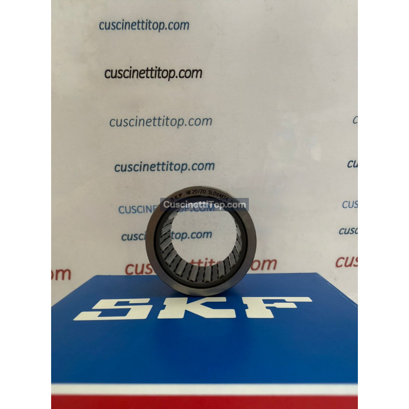Cuscinetto NK 20/20 SKF 20x28x20 Weight 0,034 NK20/20
