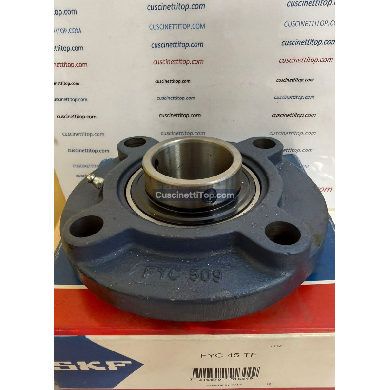 Supporto FYC 45 TF SKF 45x160x52,2 Weight 2,6209 FYC45TF