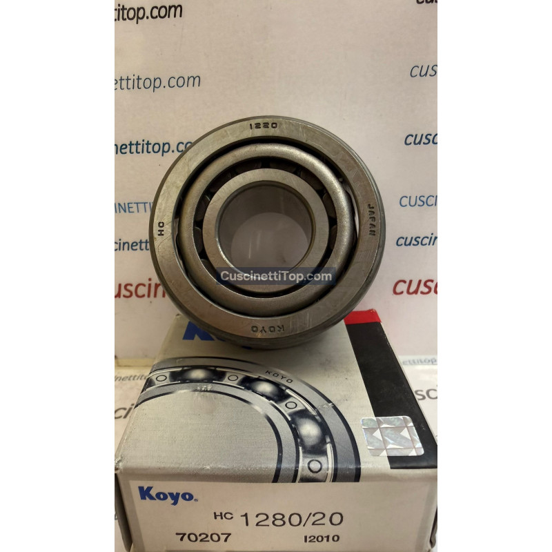 Cuscinetto 1280/1220 Koyo- (22,225x57,15x22,225 Weight 0,300) 1280/20,1280/1220,4T-1280/1220,1280-1220,1280-20,HC1280/20