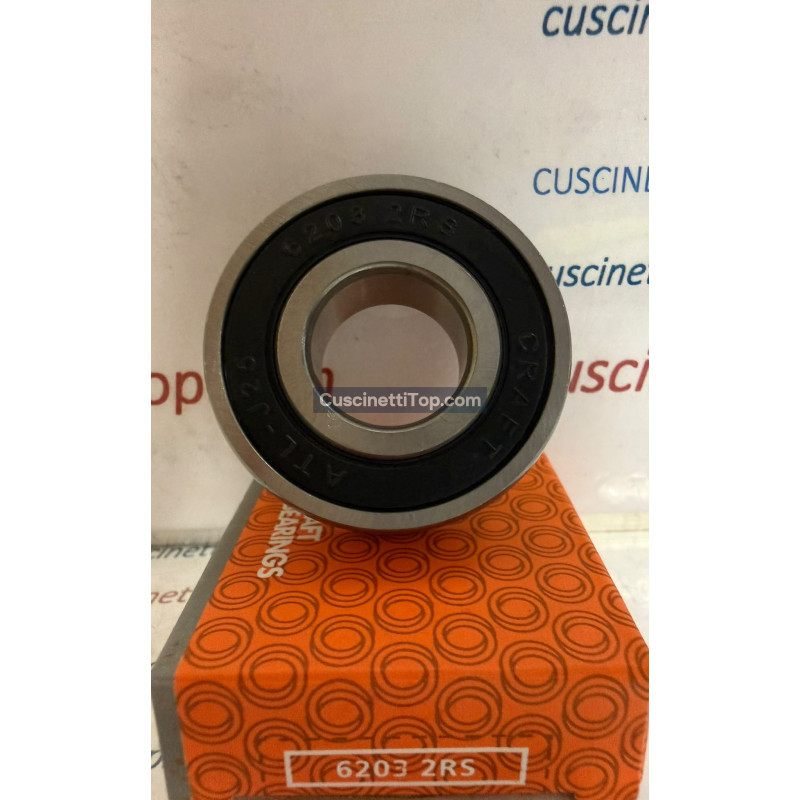 Cuscinetto 6203-2RS-19.05MM Import 19.05x40x12